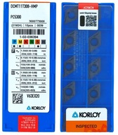 KARBIDOVÉ DOSKY DCMT 11T308 HMP PC5300 KORLOY KARBIDOVÉ DOSKY DCMT 11T308 HMP PC5300 KORLOY