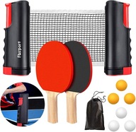 PING-PONOVÝ SET, RAKETY, SIEŤ A loptičky PING-PONOVÝ SET, RAKETY, SIEŤ A loptičky