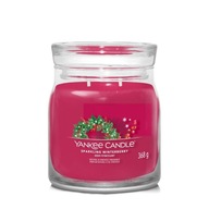 Sparkling Winterberry - Yankee Candle Signature - stredná dvojknôtová sviečka Sparkling Winterberry - Yankee Candle Signature - stredná dvojknôtová sviečka
