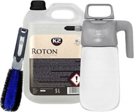 K2 Roton 5L, kefa na ráfiky + rozprašovač K2 Roton 5L, kefa na ráfiky + rozprašovač