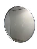 OKRUHÉ ZRKADLO STRIEBORNÉ LOFT 80 CM OKRUHÉ ZRKADLO STRIEBORNÉ LOFT 80 CM