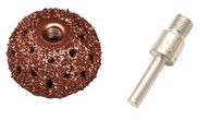 Miskový brúsny kotúč na pneumatiky s adaptérom 38mm/K23 Miskový brúsny kotúč na pneumatiky s adaptérom 38mm/K23