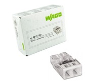 Wago 2273-202 rýchlospojka 0,5-2,5 mm²/2 100 ks. Wago 2273-202 rýchlospojka 0,5-2,5 mm²/2 100 ks.