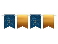 Happy 70. girlanda banner 6 m Sedemdesiatka Happy 70. girlanda banner 6 m Sedemdesiatka