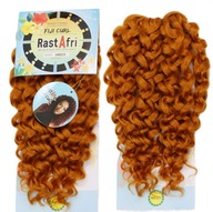 Rastafri Afrolocks syntetické vlasové kučery pre fidžijské jantárové tkanie Rastafri Afrolocks syntetické vlasové kučery pre fidžijské jantárové tkanie
