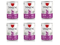 Disugual Duck Monoproteínové krmivo pre psov Duck 6 x 400 g Disugual Duck Monoproteínové krmivo pre psov Duck 6 x 400 g