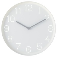 Ikea nástenné hodiny biele 25cm TROMMA