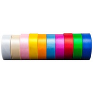 Saténová páska s 25 mm 27 MB stuha sada 10 kusov Saténová páska s 25 mm 27 MB stuha sada 10 kusov