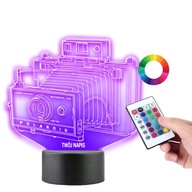 Stolná lampa Socha Fotoaparát Fotograf Plexido Stolná lampa Socha Fotoaparát Fotograf Plexido