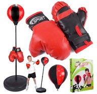 BOXERSKÝ SET, BOX PRE DETI, HRUŠKOVÉ RUKAVICE