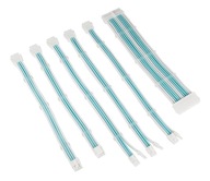Sada opletených káblov Kolink White-Blue Sada opletených káblov Kolink White-Blue