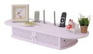 Dekoračná závesná polica pre WiFi router 78x23x10,5 Dekoračná závesná polica pre WiFi router 78x23x10,5