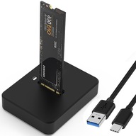 Dokovacia stanica M.2 NVME NGFF SSD USB C 3.1 Drive Dokovacia stanica M.2 NVME NGFF SSD USB C 3.1 Drive