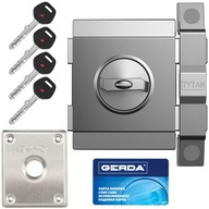 Vrchný zámok TYTAN ZX GERDA, Certifikát C, trieda 7, GRAFIT Vrchný zámok TYTAN ZX GERDA, Certifikát C, trieda 7, GRAFIT
