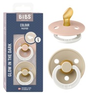 BIBS ANATOMIC ortodontický cumlík SVIETIACI hevea guma 0-6 2 bal. BIBS ANATOMIC ortodontický cumlík SVIETIACI hevea guma 0-6 2 bal.