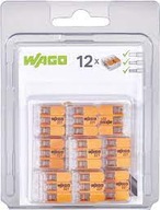 Wago rýchlospojka 4-4 mm² / 3, 12 ks. Wago rýchlospojka 4-4 mm² / 3, 12 ks.