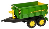 John Deere Veľký 2-nápravový prívesný sklápač Rolly Toys John Deere Veľký 2-nápravový prívesný sklápač Rolly Toys