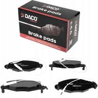 Brzdové doštičky DACO FRONT pre Xantia C5 I II