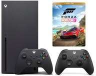 Xbox Series X + Forza Horizon 5 + čierna podložka