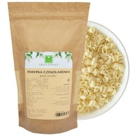 Čokoládové posýpky 500g BIELE ZNAKY Vločky dekor Čokoládové posýpky 500g BIELE ZNAKY Vločky dekor