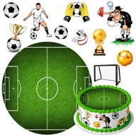 SÚPRAVA ZÁBALOV NA TORTY FUTBAL + 9 POSTAVIEK SÚPRAVA ZÁBALOV NA TORTY FUTBAL + 9 POSTAVIEK