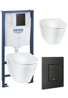 GROHE SOLIDO BETONOVANÉ WC SET S GROHE BLACK MISA