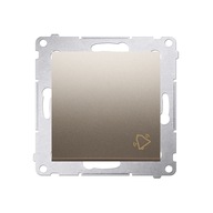 Zvončekový gombík Simon Premium 54 Gold Matt Zvončekový gombík Simon Premium 54 Gold Matt
