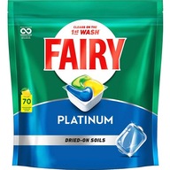 Všetko v jednom Fairy Lemon tablety do umývačky riadu 70 ks Všetko v jednom Fairy Lemon tablety do umývačky riadu 70 ks