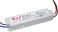 VODEODOLNÝ NAPÁJACÍ ZDROJ 24V 24W 1A PRE LED PÚHY HERMETICKÝ GLP TRANSFORMÁTOR VODEODOLNÝ NAPÁJACÍ ZDROJ 24V 24W 1A PRE LED PÚHY HERMETICKÝ GLP TRANSFORMÁTOR