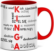 Motivačný hrnček s vytlačeným menom Kinga Kinga Motivačný hrnček s vytlačeným menom Kinga Kinga