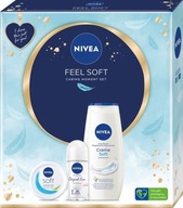 NIVEA FEEL SOFT DARČEKOVÝ SET SPRCHOVÝ GÉL + ROLL ON + KRÉM pre dámu NIVEA FEEL SOFT DARČEKOVÝ SET SPRCHOVÝ GÉL + ROLL ON + KRÉM pre dámu