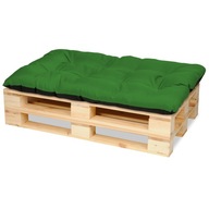 Paletový vankúš, nábytok z paliet 120x80 zelený Paletový vankúš, nábytok z paliet 120x80 zelený