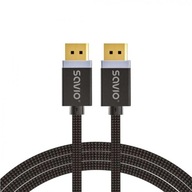 Kábel DisplayPort (M) v1.4, 2 m, CL-166