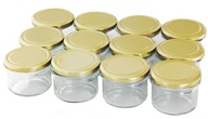 Sklenené dózy 235ml, 12 ks PL produkt Z54 Sklenené dózy 235ml, 12 ks PL produkt Z54