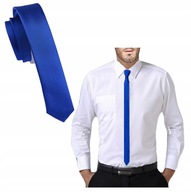 ULTRA štíhly! Úzka 4 cm Follow Men's Smooth Cornflower Blue Tie Greg us04 ULTRA štíhly! Úzka 4 cm Follow Men's Smooth Cornflower Blue Tie Greg us04