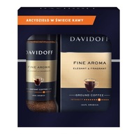 Instantná a mletá kávová súprava Davidoff Fine Aroma Instantná a mletá kávová súprava Davidoff Fine Aroma