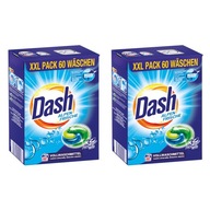 2x DASH Alpen kapsule na pranie biele 3v1 60 ks 2x DASH Alpen kapsule na pranie biele 3v1 60 ks