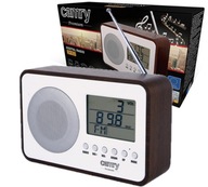 Drevené kuchynské rádio Clock RETRO budík Drevené kuchynské rádio Clock RETRO budík