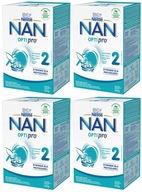 NAN Optipro 2 next mlieko Nestle 4x 650g NAN Optipro 2 next mlieko Nestle 4x 650g