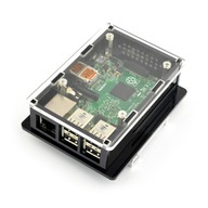 Puzdro Raspberry Pi 3B+/3B/2B na DIN lištu Puzdro Raspberry Pi 3B+/3B/2B na DIN lištu