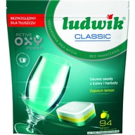 Ludwik Classic Lemon tablety do umývačky riadu 94 ks. Ludwik Classic Lemon tablety do umývačky riadu 94 ks.