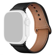 Čierny kožený remienok Leather Fit pre Apple Watch Ultra 2 Čierny kožený remienok Leather Fit pre Apple Watch Ultra 2