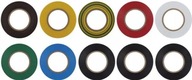 Izolačná páska PVC 19mm MIX COLOR 10 kotúčov x 20m Izolačná páska PVC 19mm MIX COLOR 10 kotúčov x 20m