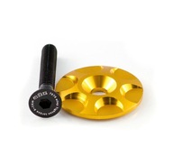 Čiapka náhlavnej súpravy A2Z S-Cap - zlatá # CNC hliník Len 9 g! Čiapka náhlavnej súpravy A2Z S-Cap - zlatá # CNC hliník Len 9 g!