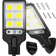 LED SOLARNÁ LAMPA SO SNÍMAČOM POHYBU COB DUSK