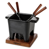 KERAMICKÝ čokoládový syr FONDUE SET