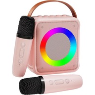 KARAOKE BLUETOOTH MIKROFÓNOVÝ REPRODUKTOR S 2 MIKROFÓNMI PRE DETI A DOSPELÝCH KARAOKE BLUETOOTH MIKROFÓNOVÝ REPRODUKTOR S 2 MIKROFÓNMI PRE DETI A DOSPELÝCH