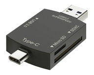 Newell OTG 3v1 Hub USB-C TYP USB 3.0 SD čítačka