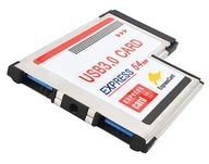Expresscard 54mm na USB 3.0x2 PCI-E pre notebook
