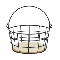 Košík organizér METAL LOFT, košík s rúčkou, 19 cm Košík organizér METAL LOFT, košík s rúčkou, 19 cm
